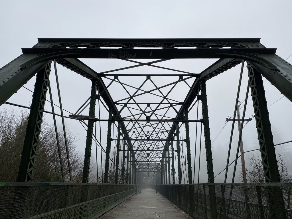 Guerneville pedestrian bridge